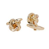 Oronianco Knot Cufflink with flat wire