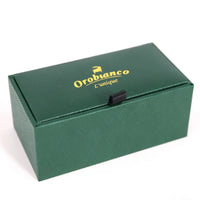 Oronianco Knot Cufflink with flat wire