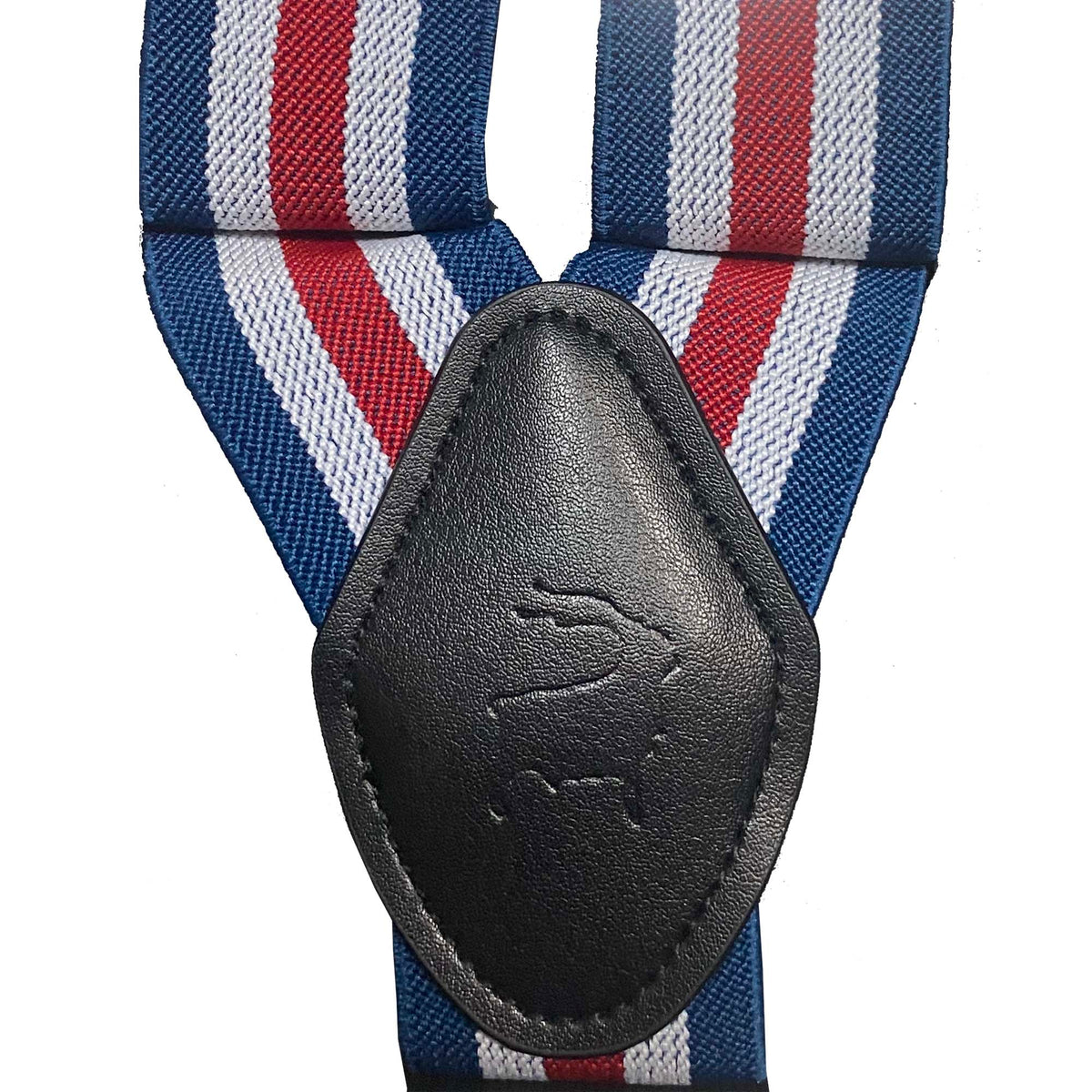 Orobianco L‚Äôunique Red, Blue White Suspender