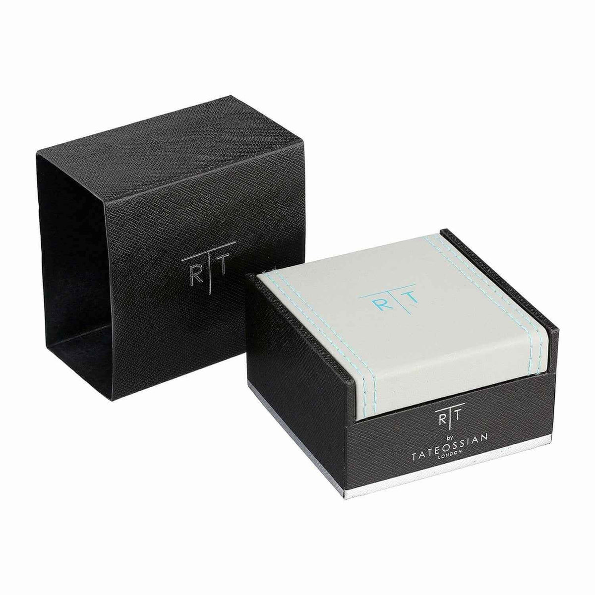 Blue Palladium Mechanical Carousel Gear Nuovo Cufflink-Cufflinks-Tateossian-Cufflinks.com.sg