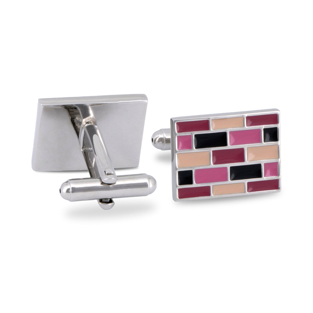 MarZthomson Brick Wall Cufflinks-Cufflinks.com.sg