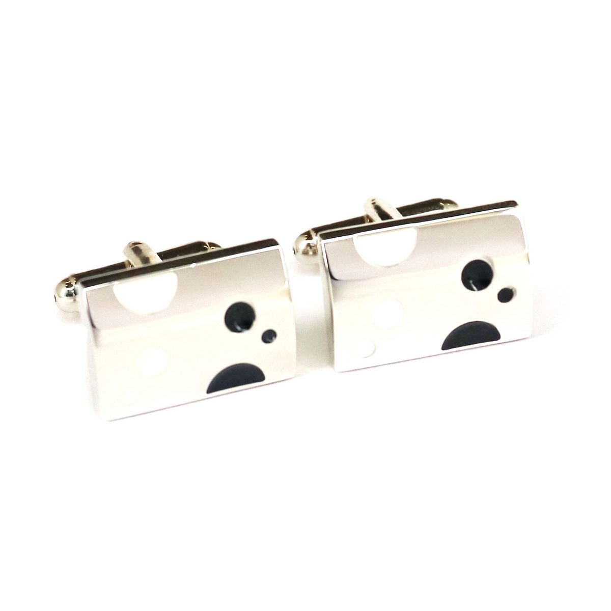 Purple Cheese Cufflinks-Cufflinks.com.sg