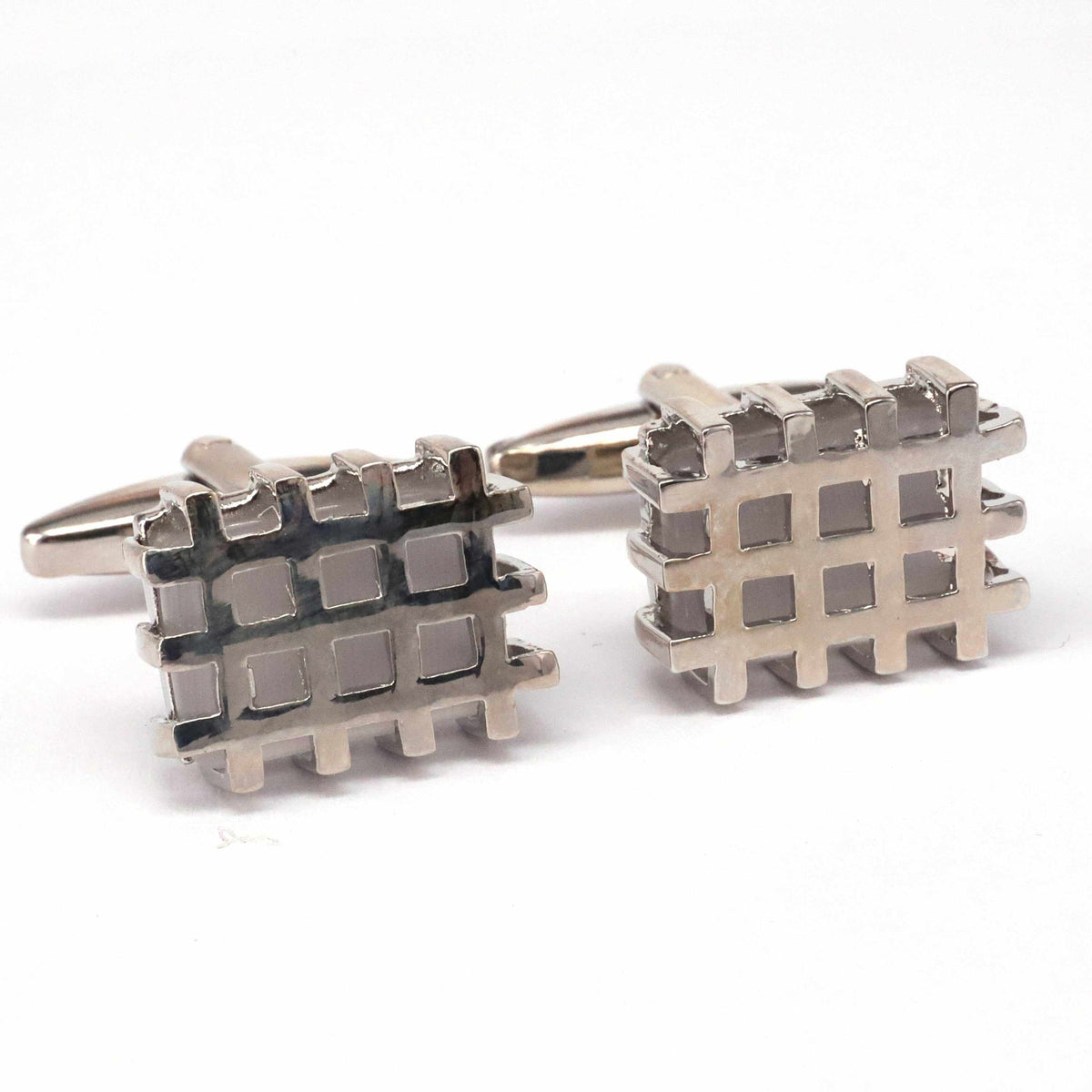 Square Encased Cufflinks-MarZthomson-Cufflinks.com.sg