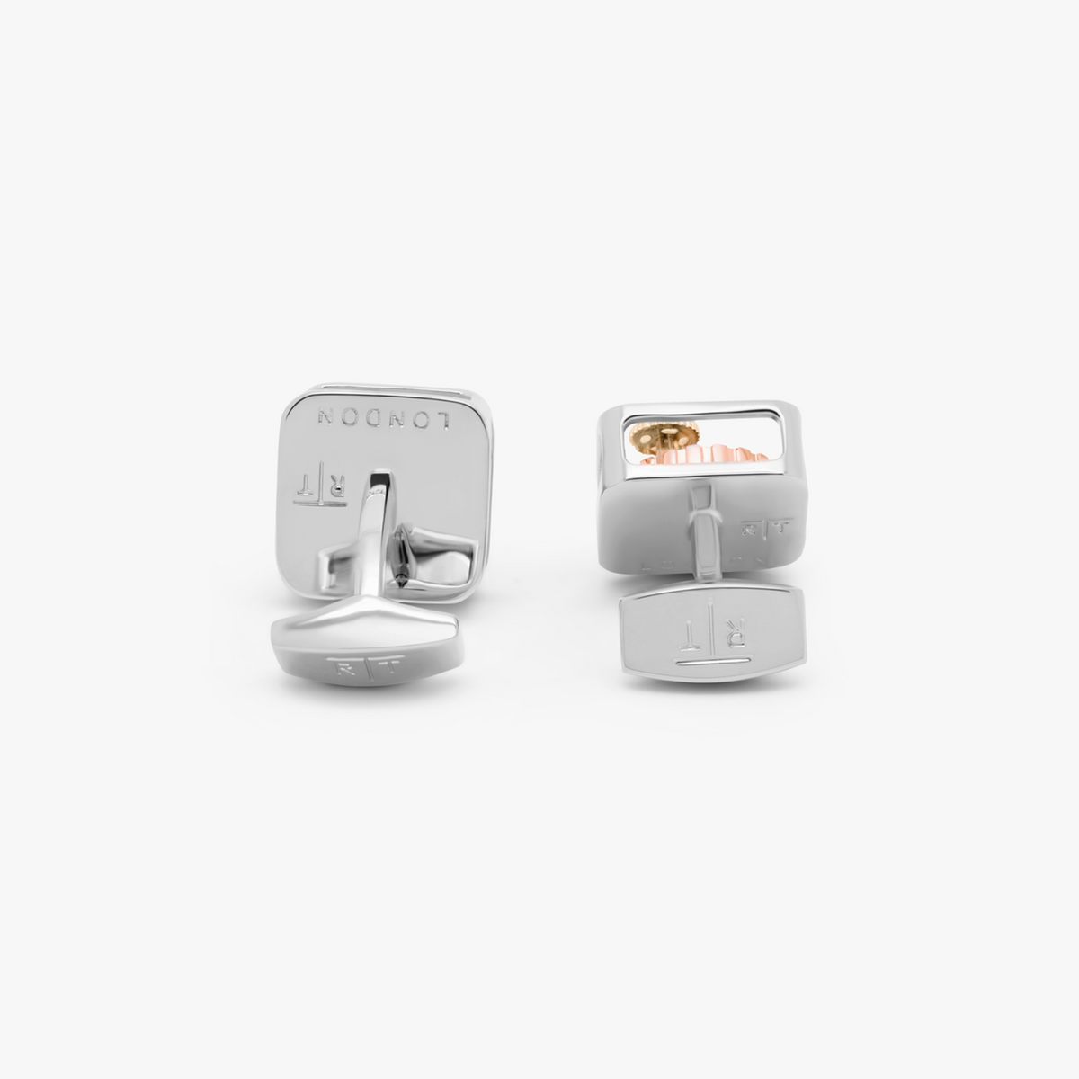 Square Gear Cufflinks-Cufflinks.com.sg